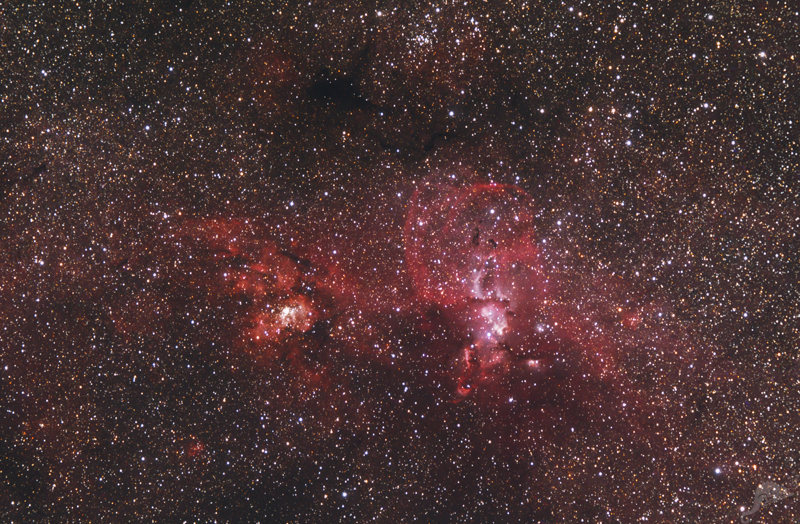 NGC 3576, NGC 3603